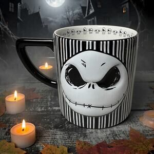 Disney Parks The Nightmare Before Christmas Jack Skellington Ceramic Mug 20oz
